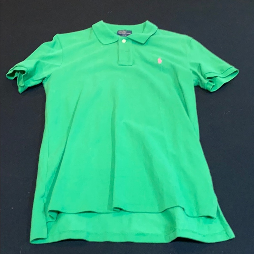Green Ralph Lauren polo